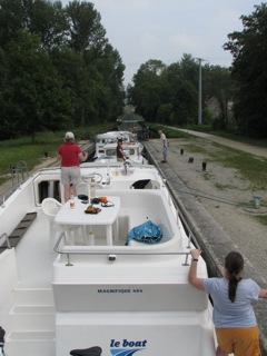 Canal du Nivernais, Ecluse 75 du versant de la Seine, 