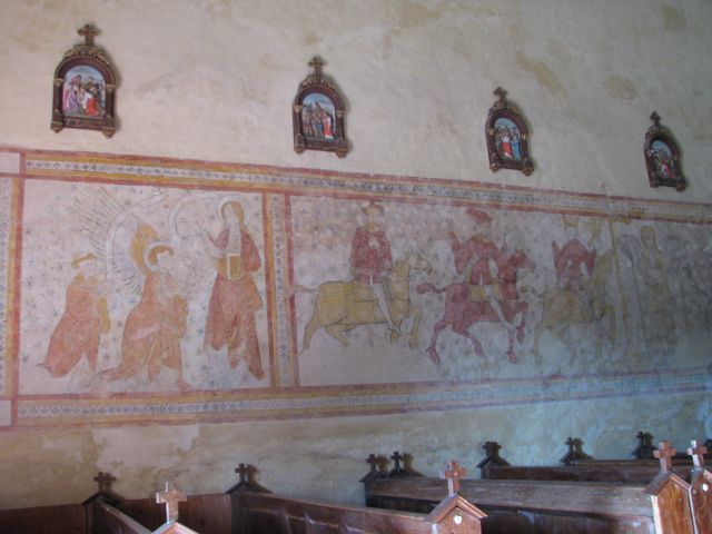 ~11th century wall frescoes