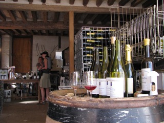 Winetasting at a tiny local producer, Cave Demuth