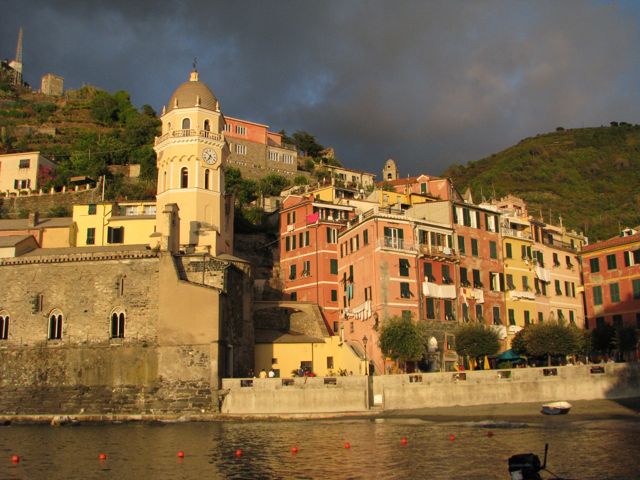 Vernazza at Sunset