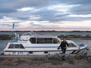 Our boat, Comet 13