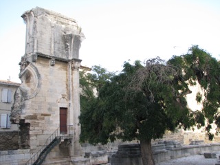 Chunk of an old church at St. Gilles