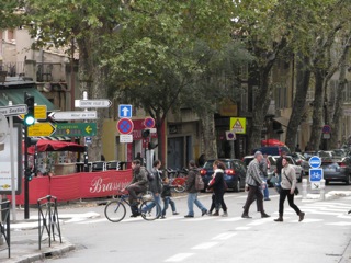 Aix main street