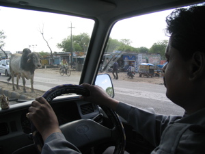 Our driver, Bala Ji