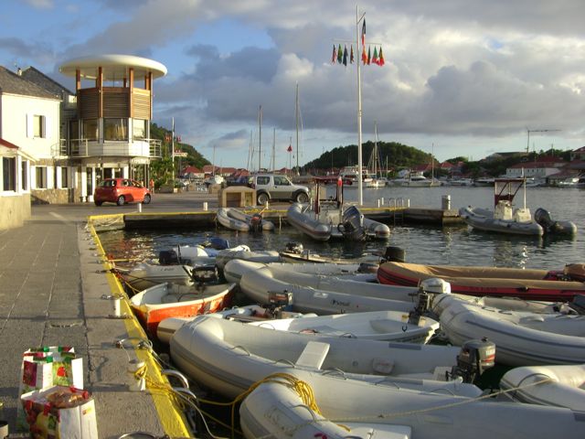 Dinghy dock and 