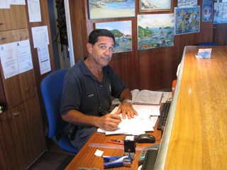 M. Jacques Gréaux, Gustavia Harbormaster