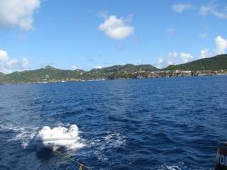 Leaving St. Barths