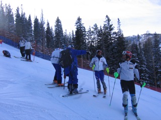 Slalom course inspection