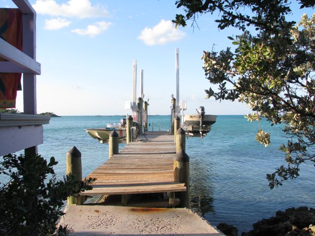 Our dinghy dock