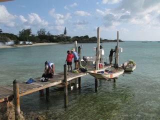 Returning from the day's adventures