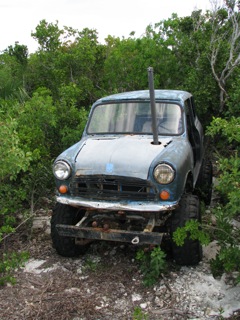 Heavily modified mini-Cooper