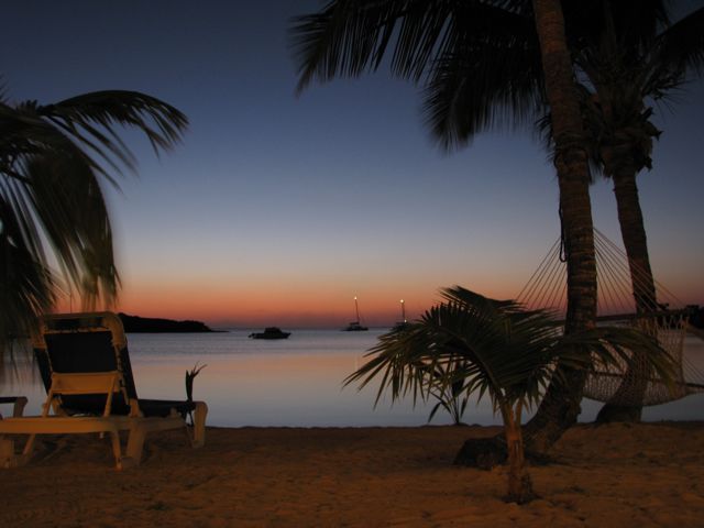 Dusk over Fishers bay