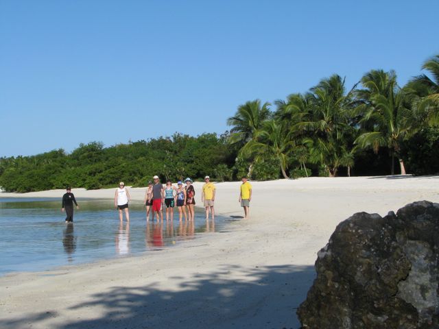 First morning, Matt Lowe's Cay
