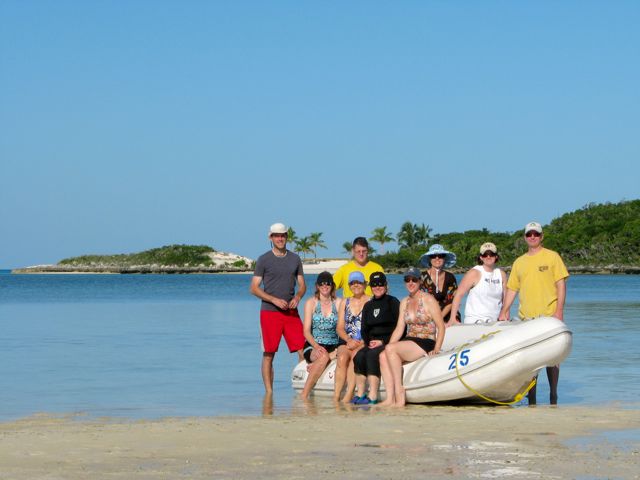 Seated: Mrs. V, BD, Suki, SC.  Standing: Dr. V., Mango, LM, S.I.T., and JP