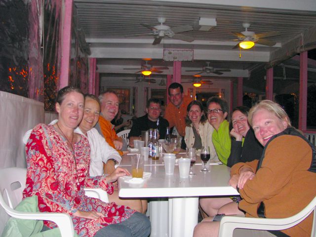 Last night out at Capt' Jacks