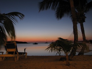 Dusk over Fishers bay