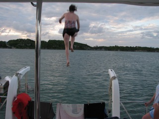 No jumping from the hard top