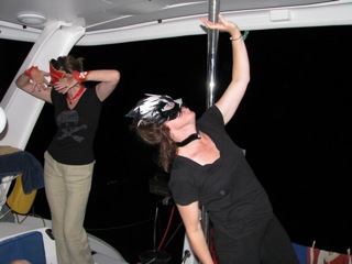 Disco dance deck party