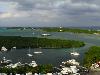 Entrance to Hope Town Harbour