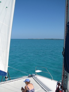 Sailing in 12 feet of water