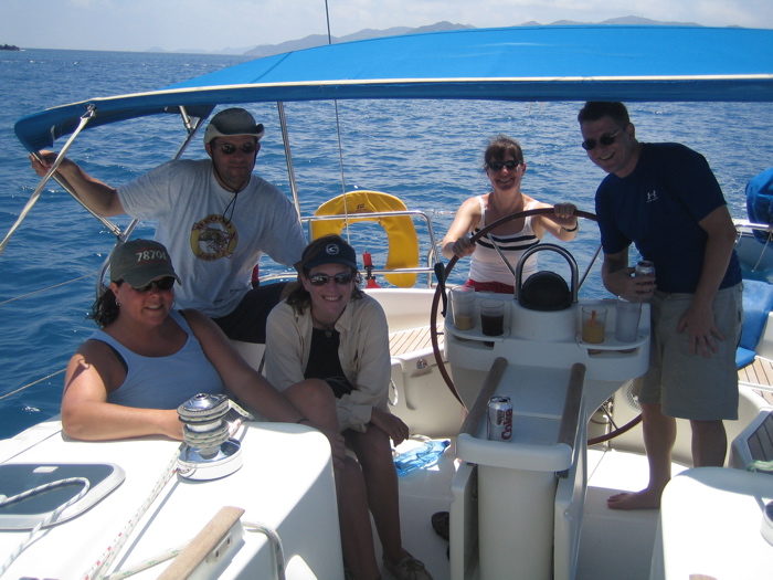 Sailing to Jost van Dyke