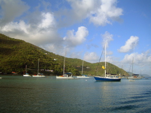 Dawn in Cane Garden Bay