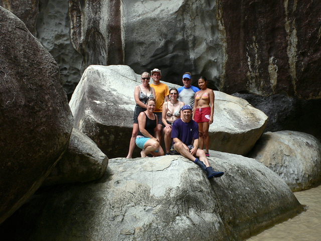 The Crew: Nancy, Barbie, Kent, Heather, Mike, Chris, Rowena