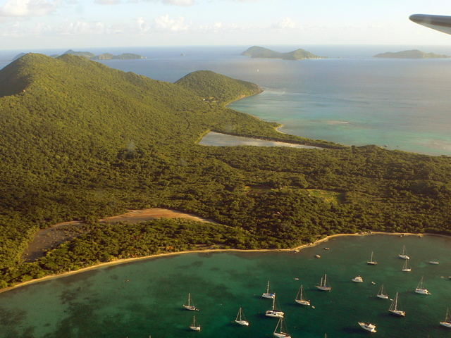 Trellis Bay, Beef Island, with Ginger, Cooper and Salt (C)