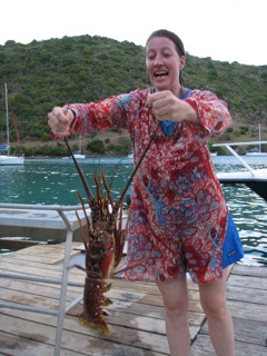 Sarah afraid of dinner