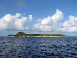 Necker Island, on our way overnight to St. Barths