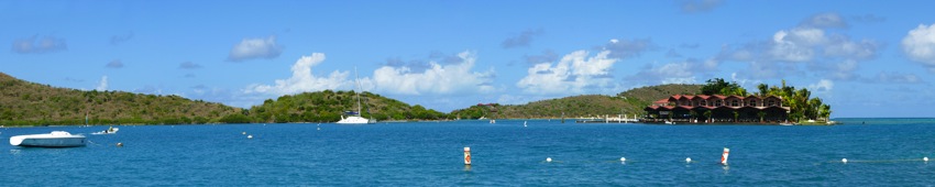 Saba Rock and Prickly Pear Island, North Gorda Sound