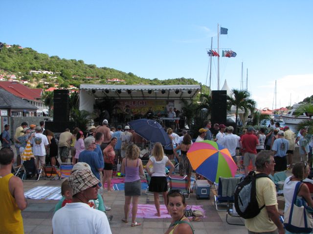 Sound check by the Coral Reefers