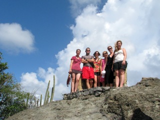 The gang at Columbier