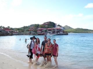 The gang at Eden Rock (B)