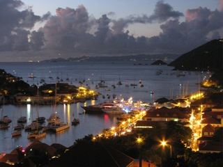 St. Martin in the distance