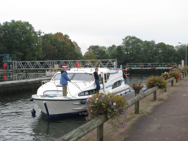 Our boat Magnifigue in Ecluse 5, 