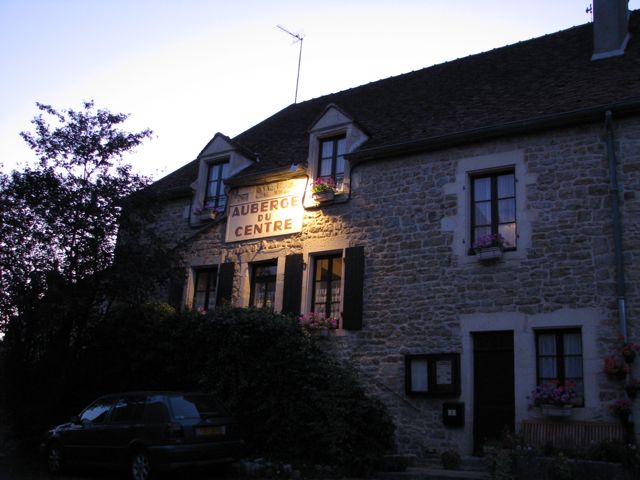 The amazing restaurant Auberge du Centre