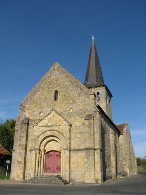 11th century church in Verneuil