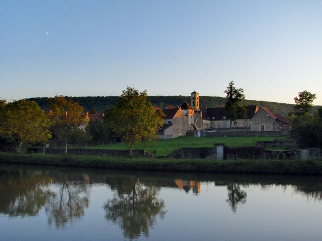 Our late afternoon view from deck