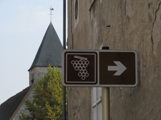 Follow the grape! (suivre les raisins!)