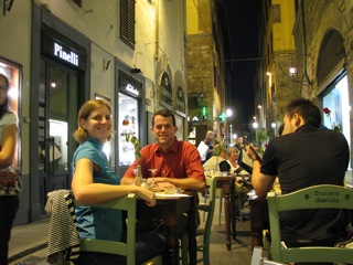 Delicious street dinner