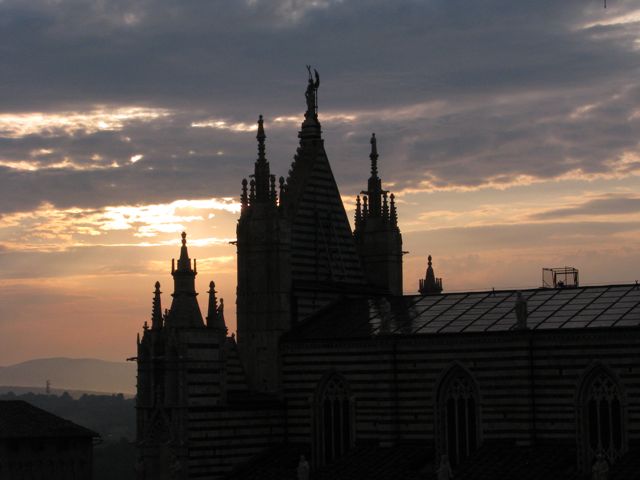 Front of the cathedral