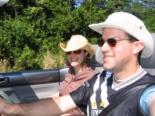 Driving towards Mile 0