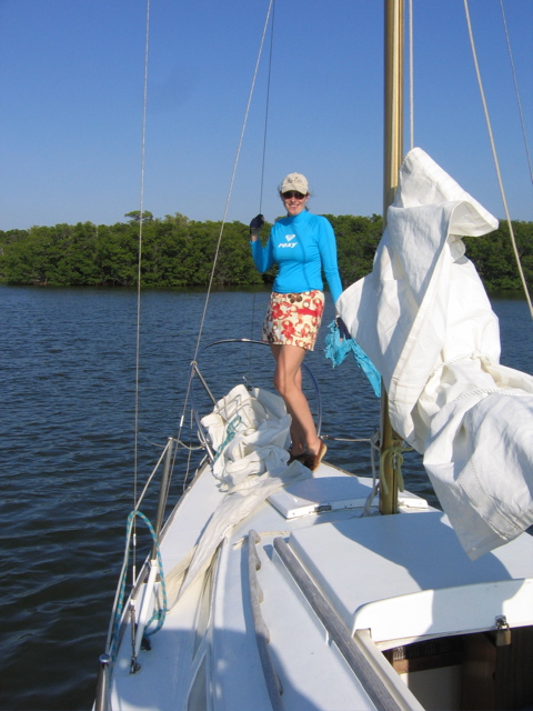Anchored in Tarpon Basin