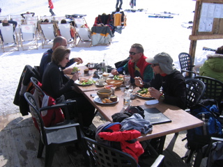 First of many delicious lunches