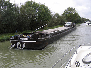 No dinghy, just a car