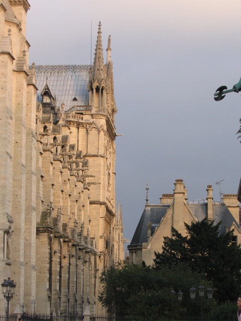 South face of Notre-Dame