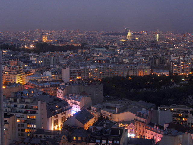 View north from Le Meridien