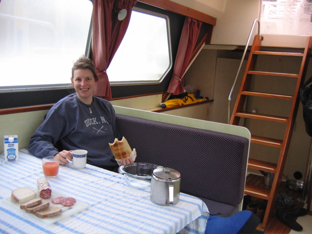 Breakfast on the Boat