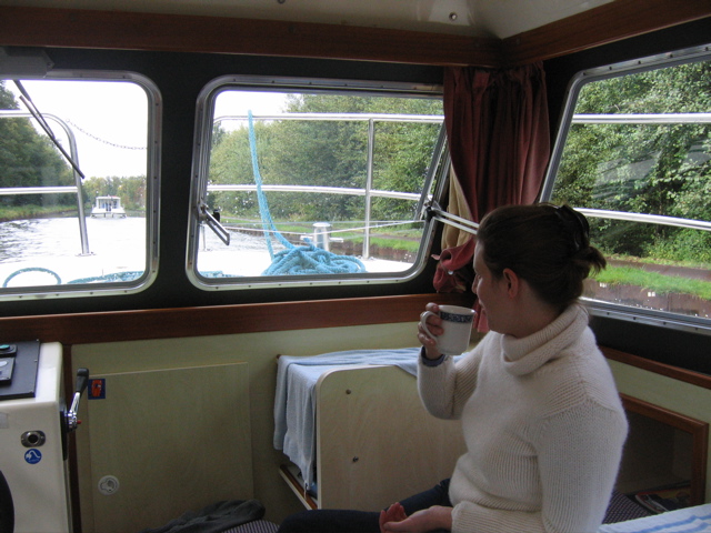 Driving through the For&ecirc;t Communale de Brumath